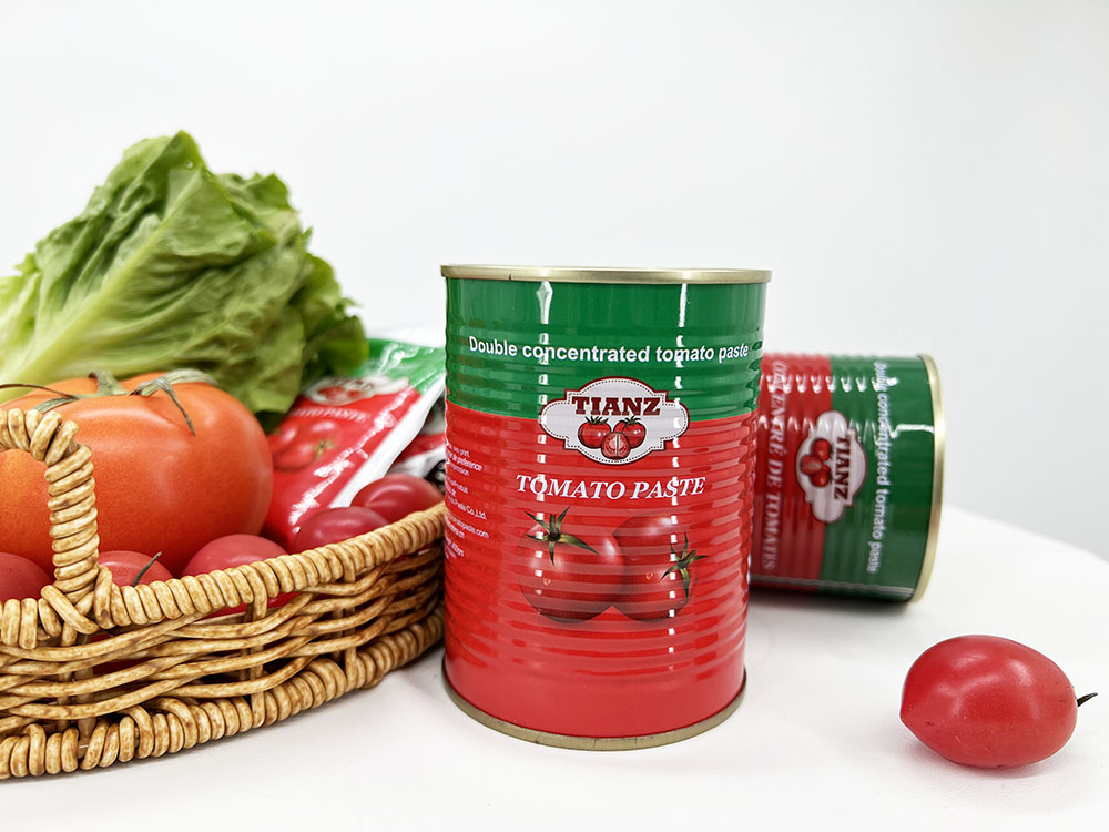 Tianz Canned Tomato Paste 400g Brix:28%-30%